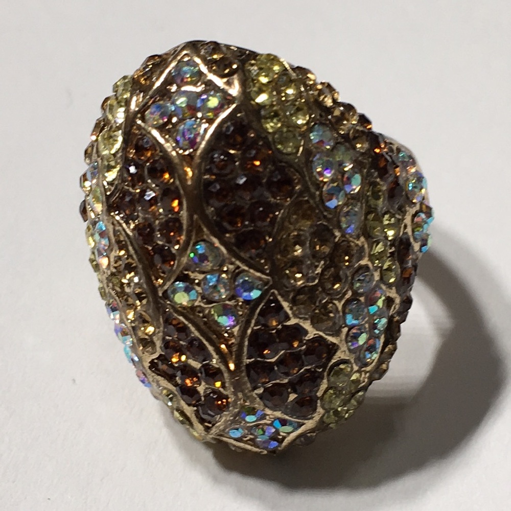 Vintage Rhinestone Stretchable Ring